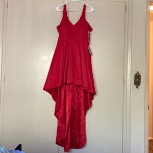 Red Cocktail Dress Size 7